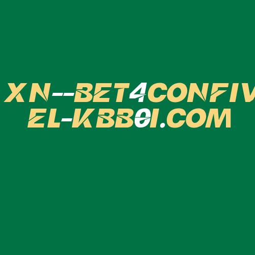 Logo da XN--BET4CONFIVEL-KBB0I